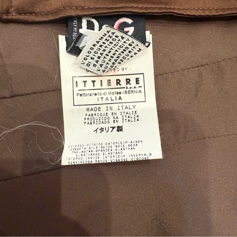 Dolce & Gabbana Brown Silk Camisole EUC - Picture 10 of 13